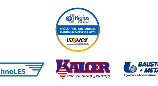 Isover Rigips certificiran partner