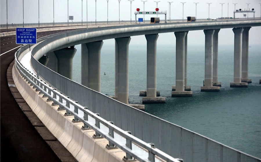 Kitajska: Najdaljši morski most