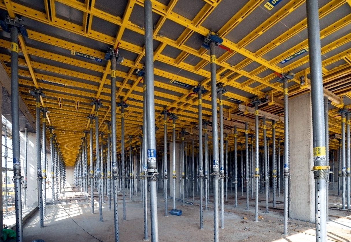 Inovacije podjetja Doka na gradbišču v Sloveniji